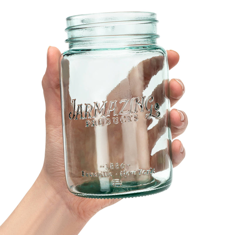 Jarmazing Products Jarmazing Products Six-Pack set of Glass Mason Jars - Pint