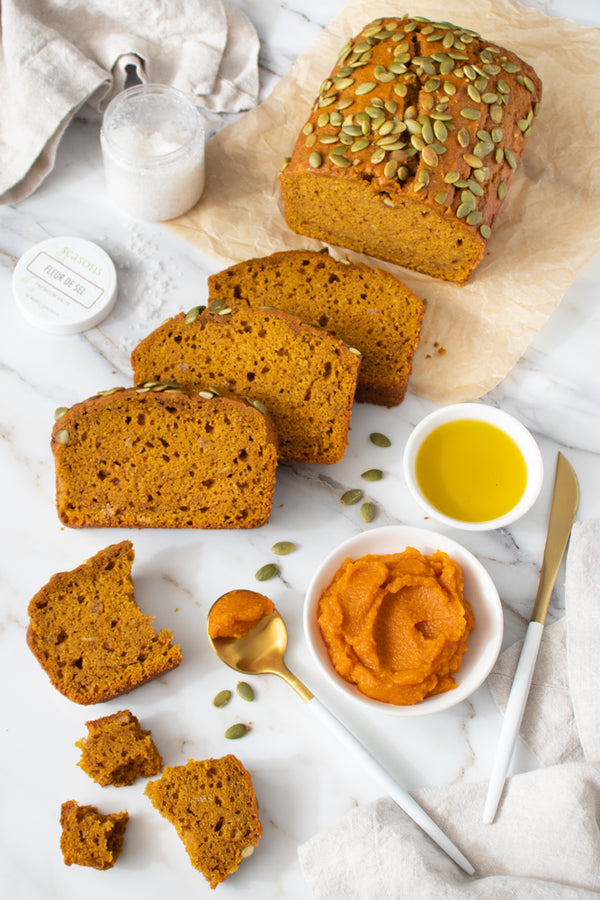 Pumpkin and Ginger Loaf 