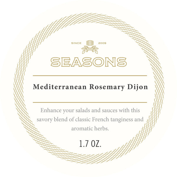 Millpress Imports Seasoning Mediterranean Rosemary Dijon Blend