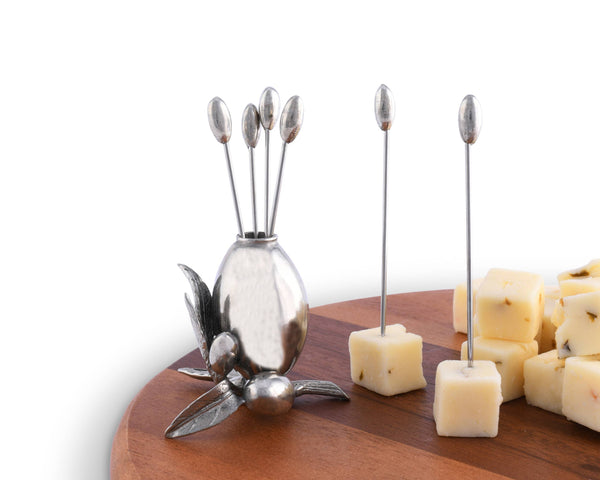 Millpress Imports Tableware Olive Cheese Picks