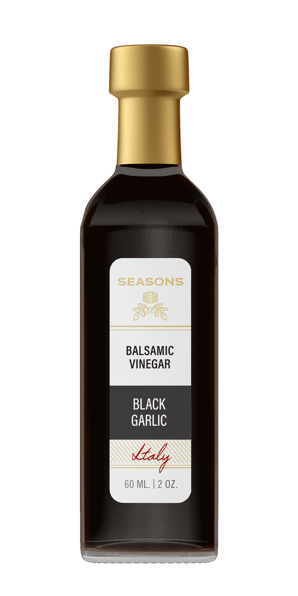 Millpress Imports Dark Balsamic 60mL Black Garlic Infused Dark Balsamic