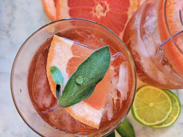 Grapefruit Sage Tonic