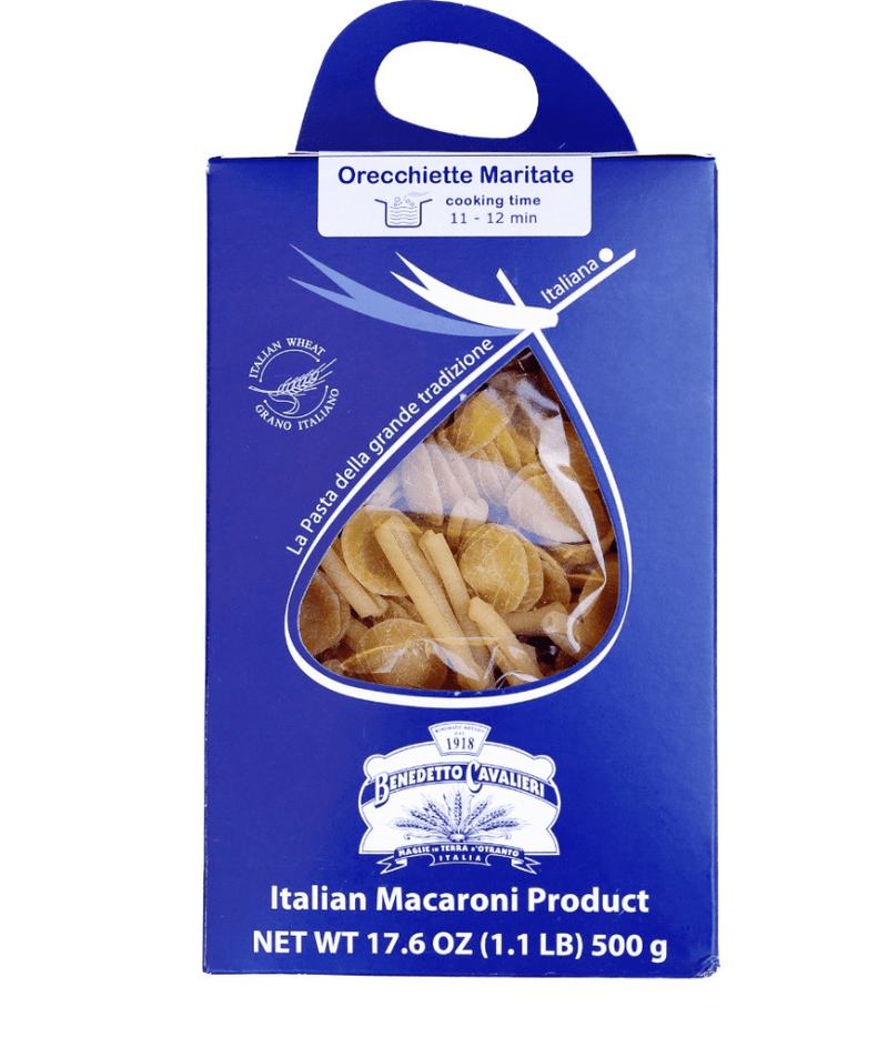 Millpress Imports Specialty Pantry Benedetto Cavalieri Orecchiette Maritate